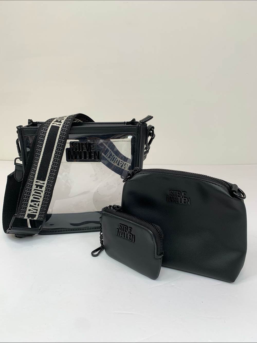 🪷3/$20🪷 Steve Madden Clear Stadium Concert Bag Crossbody Tote
